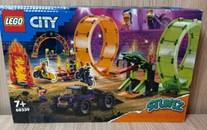 LEGO City 60339 Double Loop Stunt Arena Gebäude Spielzeug Set für Kinder - 598 Teile - Bild 1 von 4