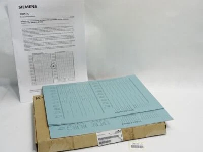 Siemens Beschriftungen für Fronttür 6ES7328-0AA00-7AA0  Inhalt:5 Stück / Neu OVP - Bild 1 von 4