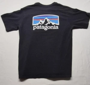 Patagonia Herren P-6 Logo Responsibility-Tee Kurzarm T-Shirt schwarz Gr. XS - Bild 1 von 13