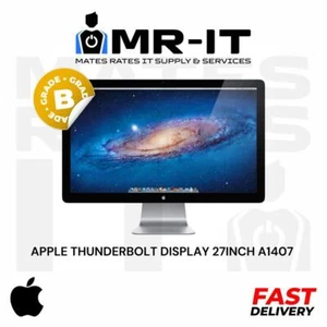 APPLE THUNDERBOLT DISPLAY 27inch A1407 B GRADE - Picture 1 of 3