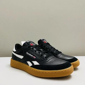 REEBOK Classic Revenge Plus CM8790 Black Gum Sole Men's Sneakers Size 7.5 NWOB - Picture 1 of 13