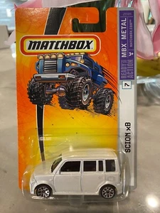 Matchbox Scion XB 2006 MBX Metal Pearl White w/Protector - Picture 1 of 1