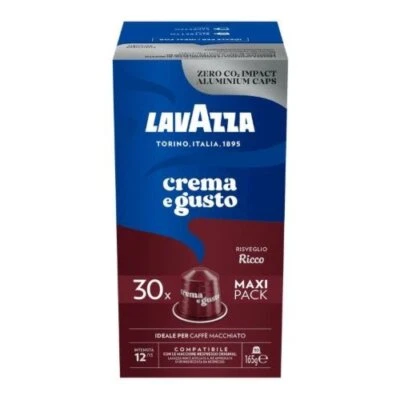 Lavazza 7031 NESPRESSO Kapseln Crema Und Gusto Risveglio Ricco - Bild 1 von 2