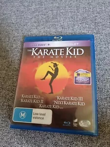 The Karate Kid The Movies 1-5 Collection Blu Ray 5-Disc Set LIKE NEW ULTRA VIOLE - Picture 1 of 4