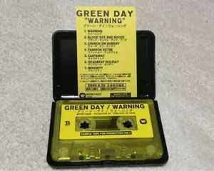 Green Day /Warning Not for Sale Promo Cassette Tape Free Shipping Japan Used - Imagen 1 de 3