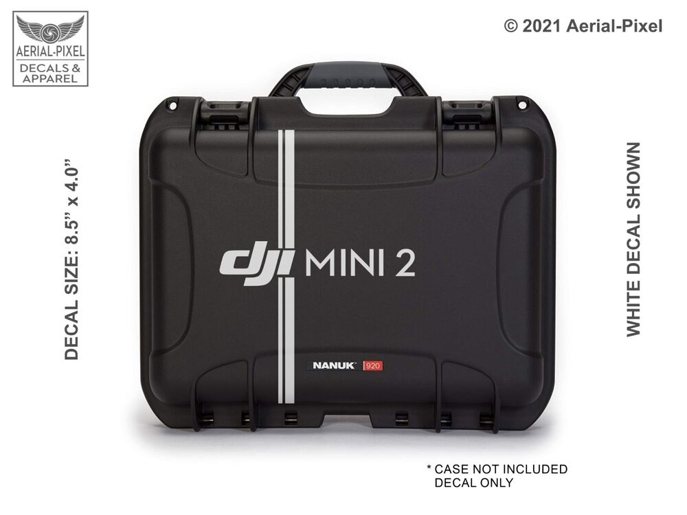 DJI Mini 2 Drone Case Decal  for Nanuk Pelican GoProfessional GPC & More