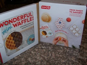  Dash Wonderful Mini Waffle Gift Set with Cookbook - Picture 1 of 6