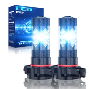 For GMC Sierra 1500 2007-2015 Yukon XL 2007-2013 8000K 5202 LED Fog Light Bulbs - Picture 1 of 7