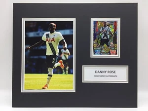 RARE Danny Rose Tottenham Signed Photo Display + COA AUTOGRAPH - Picture 1 of 3