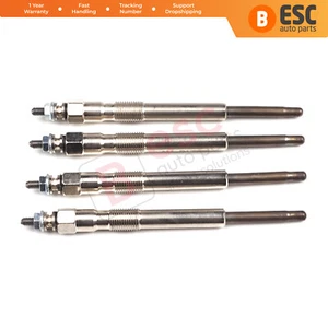 ESC EGP46 1 4X Heater Glow Plugs GX120, 100226246 for Citroen Peugeot 2.5 TDI - Picture 1 of 9