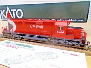 Kato Japan HO 37-2906 Canadian Pacific SD40 Diesel Loco #5904 Runs Instr+OB - Picture 1 of 14