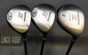 Set of 3 Bridgestone Tour Stage FHT 4, 5 & 7 Woods Regular Graphite Shafts - Picture 1 of 6