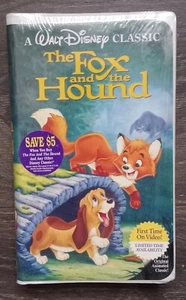 Walt Disney Classic The Fox And The Hound VHS Kids Animation Movie SEALED - Picture 1 of 3