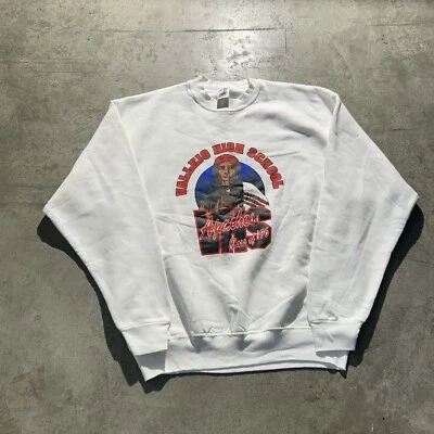 Sudadera De Colección Vallejo High School Apaches Graduación Para Hombre Talla L Blanca Foto 1 de 4