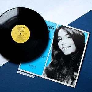 RARE COVER EMMYLOU HARRIS FIRST ALBUM GLIDING BIRD LP 1979 PRESSING EMMY LOU - Picture 1 of 5
