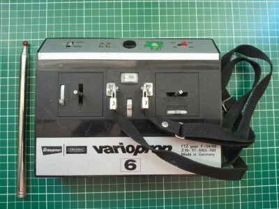 Radio RC Graupner Varioprop 6 1968 vintage 27 MHz SIN PROBAR Foto 1 de 4