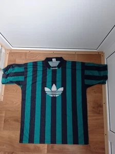 VINTAGE ADIDAS SHIRT 90S ORIGINAL JERSEY SIZE 44-46 - Picture 1 of 6
