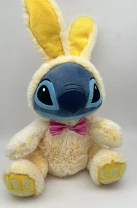Disney Store 15" Soft Lilo & Stitch Easter Bunny Stuffed Animal Toy Plush - Picture 1 of 7
