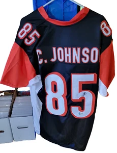 Chad Johnson  Bengals Signed Pro Style Jersey Autograph Beckett Witnessed - Picture 1 of 6