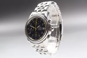 *FAST NEUWERTIG* ORIS Chronograph 7493 schwarzes Zifferblatt 30m 25Jewels Automatik Herrenuhr - Bild 1 von 11