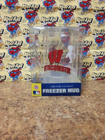Wisconsin Badgers NCAA 16oz Freezer Mug Officially Licensed Duck House Inc Cover