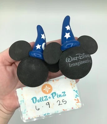 Walt Disney IMAGINEERING Antenna Topper CE Sorcerer Mickey Fantasia Hat Lot of 2 - Image 1 of 2