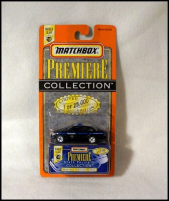 1997 Matchbox Premiere Collection Montana Highway Patrol New Old Stock #Z581 - Image 1 of 4