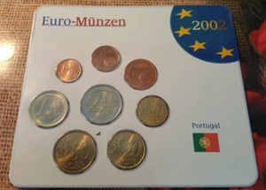 2 Euro Münze Portugal 2002 Fehlprägung Dezentriert Euro-Münzen - Bild 1 von 7