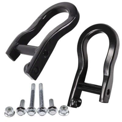 Kit de ganchos de remolque negros 84072463 para GM Chevrolet Silverado Sierra 1500 2007-2019 Foto 1 de 4