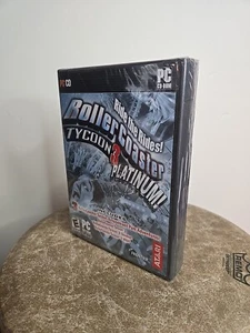 Roller Coaster Tycoon 3 Platinum Sealed PC Game 2006 Complete w/ Manual - Picture 1 of 3