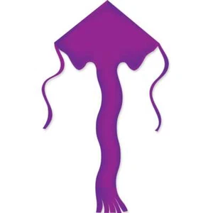 Cometa puple de una sola línea Kite Super Flyer con bobinadora y cuerda 9 PR 16086 - Imagen 1 de 1