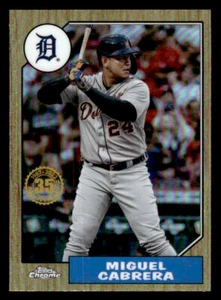 2022 Topps Chrome #87BC-3 Miguel Cabrera - NR-MINT *TedsCardShack* - Picture 1 of 2