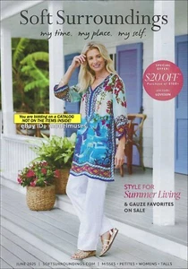 SOFT SURROUNDINGS Women's Fashion & Accessories CATALOG June 2025 - 72 Pages - Picture 1 of 9