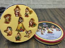 Jim Shore Disney Traditions Snow White and the 7 Dwarfs Holiday Ornament Set