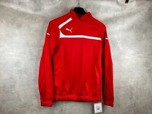 Top de entrenamiento para mujer PUMA Power 1/2 Zip rojo talla S NUEVO - Imagen 1 de 3