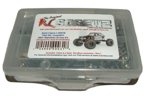 AXIAL RACING CAPRA 1.9 RTR RC SCREWZ SCREW KIT STAINLESS STEEL AXI031 - Picture 1 of 1