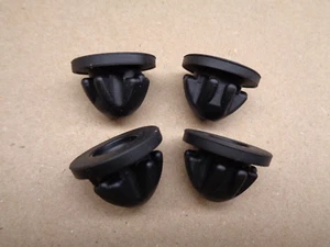 11127614138 BMW ENGINE COVER TRIM RUBBER MOUNT GROMMET BUMPER QNTY 4 NEW U.S. - Picture 1 of 1