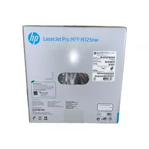Brandneu HP Laserjet Pro M125nw Wireless Schwarzweiß Laser All-in-One Drucker Scannen Kopieren - Bild 1 von 3