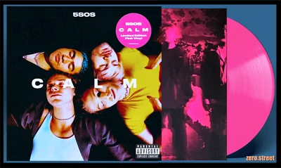 5 SECONDS OF SUMMER Calm LP on PINK VINYL New SEALED Vinyl Record - Image 1 of 3