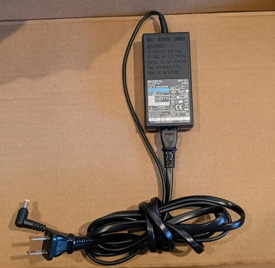 Fuente de alimentación adaptadora de CA SONY MPA-AC1 12V 3A para videocámara OEM limpia Foto 1 de 3