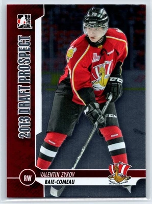 2012-13 In The Game Draft Prospects Valentin Zykov Rookie RC #46 - Image 1 of 2