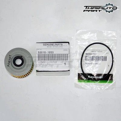 PARA KAWASAKI KLX140 2008-2019 FILTRO DE ACEITE CON JUNTA TÓRICA 52010-1053 Foto 1 de 4