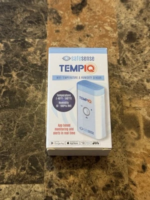 TEMPIQ Remote WiFi Temperature & Humidity Sensor - App Integration Alerts Hel... - Image 1 of 4