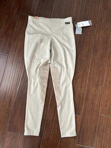 NWT Kerrits Flow Rise Knee Patch Performance Tight Tan Size Large - Picture 1 of 8