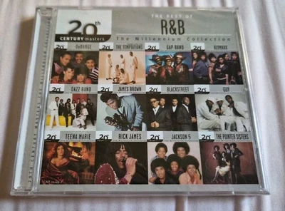 The Best of R&B : Millenium Collection (CD) Temptations James Brown DeBarge - Image 1 of 2