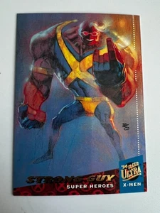 1994 Fleer Ultra X-Men #32 Strong Guy Marvel Comics Karte Bill Sienkiewicz - Bild 1 von 2