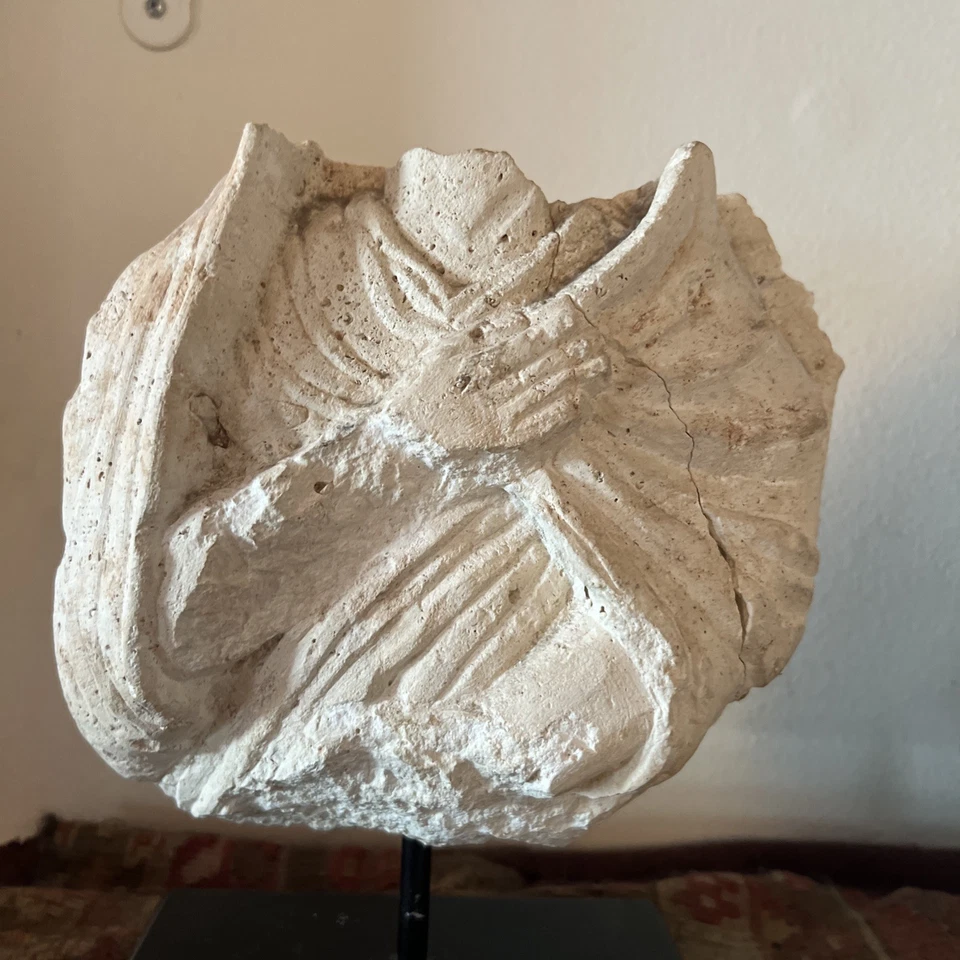 Roman Stone Toga Bust 1st-4th Century AD - Image 1 of 4