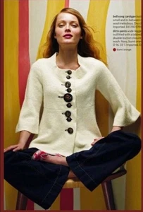 Cárdigan Anthropologie Bell Song 34/XS Casch de GRO ABRAHAMSSON - Imagen 1 de 9