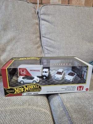 Hot Wheels Premium Display Set. Honda S2000 NSX Civic Type R  Diorama jdm - Image 1 of 3