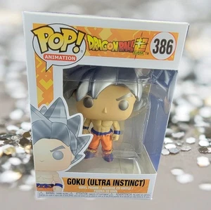 Goku (ultra instinct) funko # 386 (nib)With Pop Protector  - Picture 1 of 7